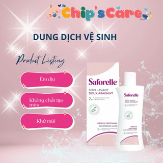 DUNG DỊCH VỆ SINH PHỤ NỮ SAFORELLE 250ml