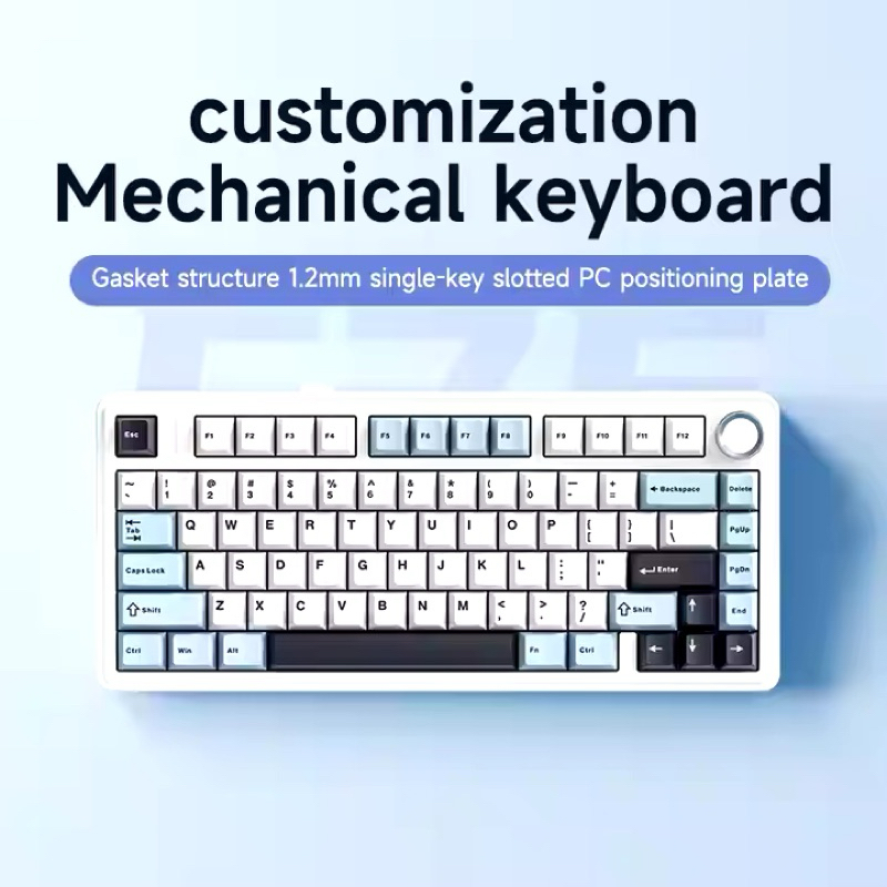 [Sẵn Hàng] Bàn phím Aula F75 3 Modes | Mạch Xuôi | Led RGB | Led Viền | Keymap | BigBuy360 - bigbuy360.vn