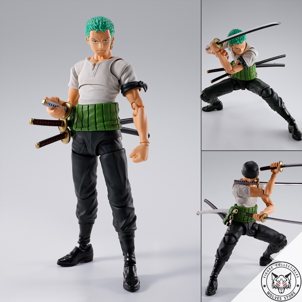 [Hàng sắp về] Mô hình chính hãng SHF One Piece: SHF Zoro Roronoa romance dawn