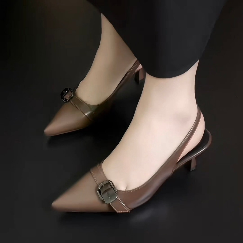 Giày Cao Gót Nữ Mũi Nhọn Giày Sandal Form Chuẩn Cao 5cm 7cm 5P và 7P sang trọng, tinh tế SandalBelts