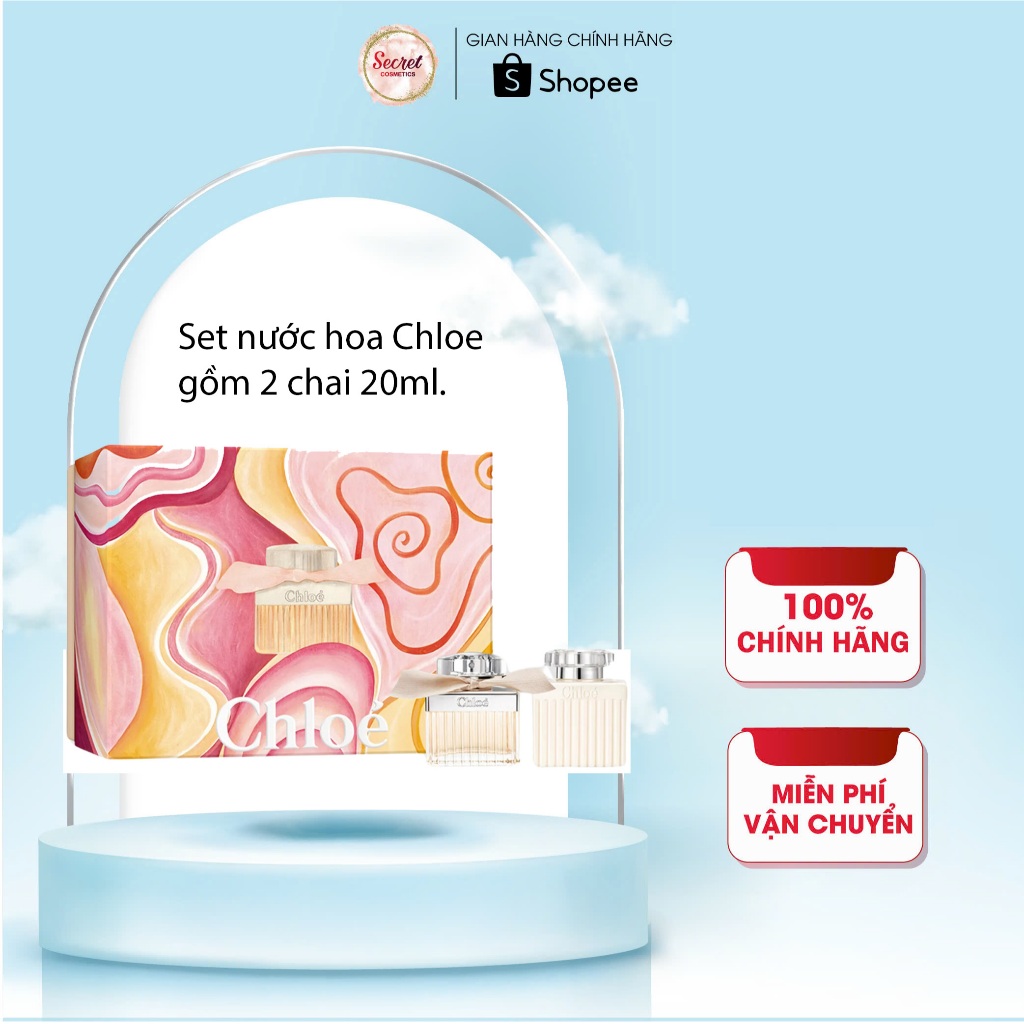 Bộ nước hoa nữ chloe edp 20ml + Nomade EDP 20ml