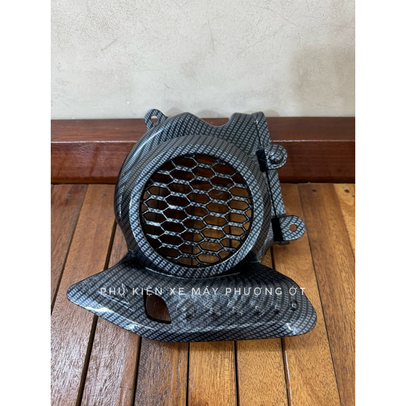 Ốp quạt gió xe SCOOPY 2021-2023-Ốp quạt gió carbon nhựa abs dành cho xe Scoopy