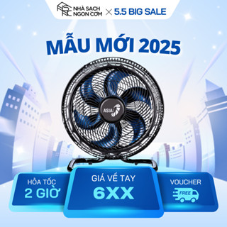 [HỎA TỐC 2H] Quạt sàn Asia TURBO PLUS 6 cánh bán công nghiệp 90W - Hàng chính hãng - BH 2 năm