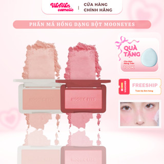 [MOON EYES] Phấn Má Hồng Moon Eyes 60 Màu Đơn Sắc Mịn Lì Tự Nhiên Matte Blush, Má hồng mooneyes Tự Nhiên Lâu Trôi 6.5g