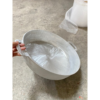 Chảo gang đúc đáy bằng cỡ lớn đk 44cm