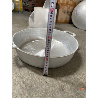 Chảo gang đúc đáy bằng cỡ lớn đk 44cm