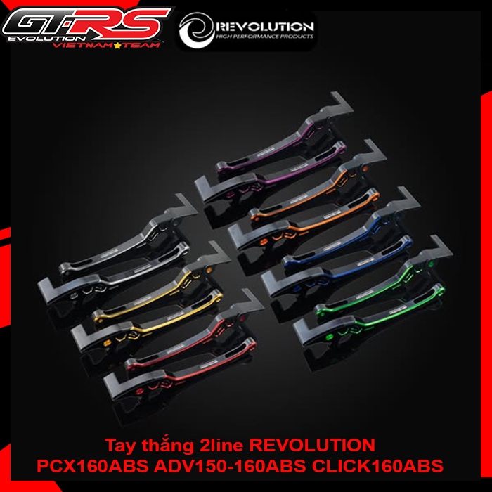[Chính hãng] Tay thắng 2line REVOLUTION PCX160ABS STYLO160abs ADV160ABS CLICK160ABS