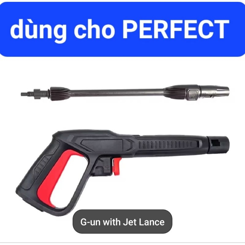 súng rửa xe cho máy rửa xe perfect,  vọt xịt rửa xe perfect,  vòi phun rửa xe perfect,  vòi xịt cao 