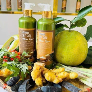 [Mua 1 đựơc 4] COMBO Dầu gội xả thảo dược bồ kết men gạo giúp giảm rụng sạch gầu chai 500ml