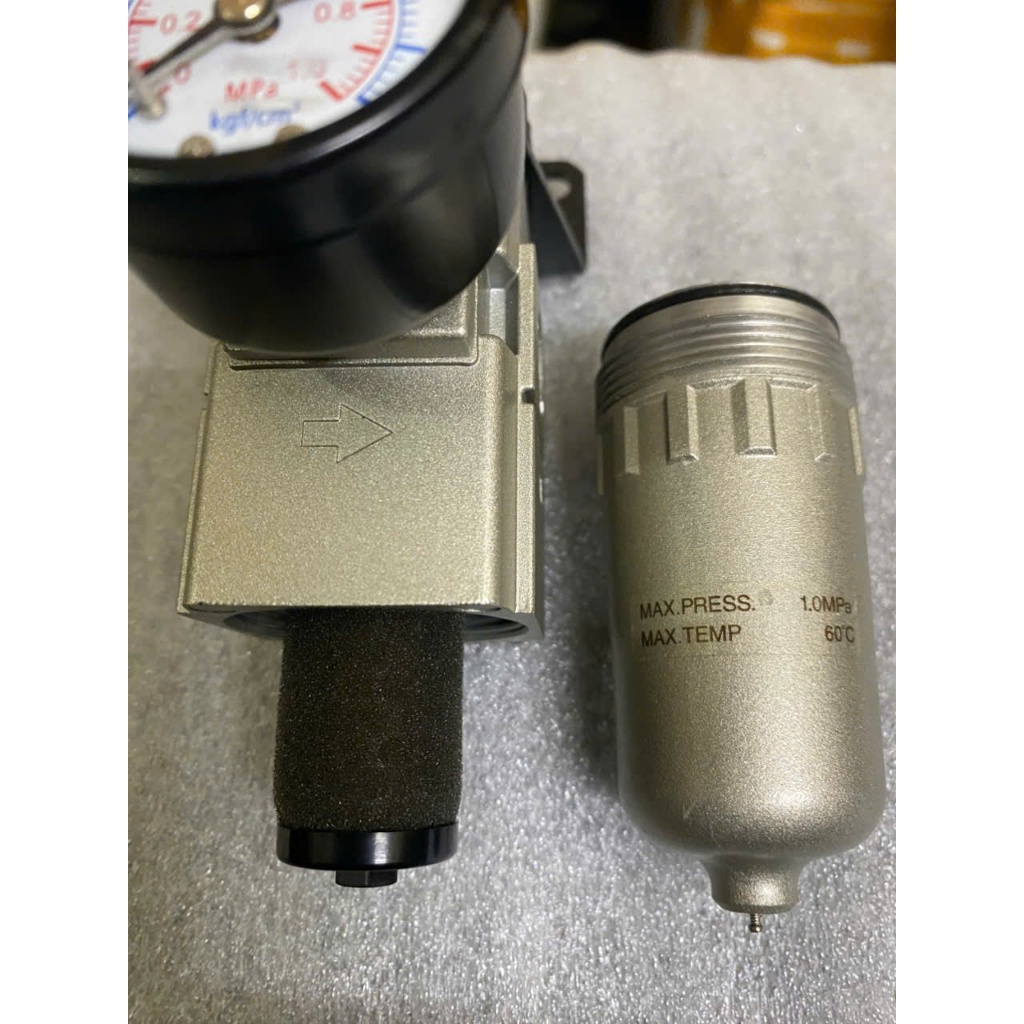 Lọc đơn tinh AWD20-02BG/Lọc điều áp đơn chỉnh tinh AWD20-02(BG) Hàng tháo máy đẹp bao test