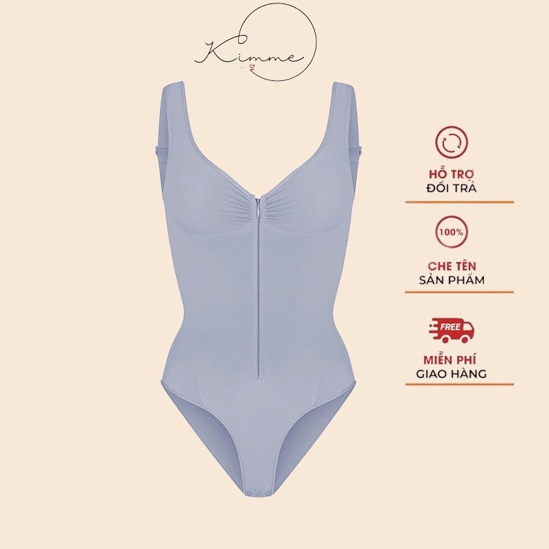 Bodysuit Định hình Toàn Thân Khoá Kéo Shapewear GIGI Bodysuit Nâng Mông Xiết Eo KIMMESS KM10