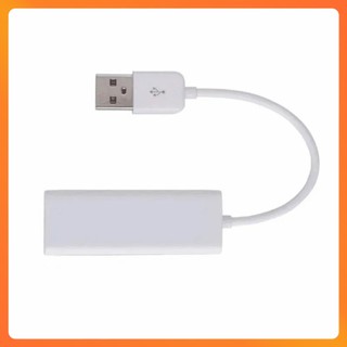 Bộ Chuyển Đổi USB Sang LAN 2.0 Dạng Dây Dùng Cho Laptop, PC - USB Sang LAN 2.0 Dạng Dây Trắng
