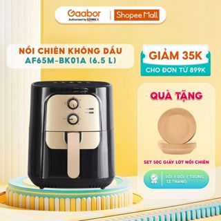  Nồi chiên không dầu  AF65M-BK01A  Gaabor dung tích 6.5L công suất 1400W điều khiển cơ học chống bong tróc 