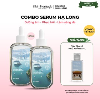  Bộ Đôi Serum Hạ Long siêu cấp ẩm phục hồi & cân bằng da SKIN HERITAGE 100ml 