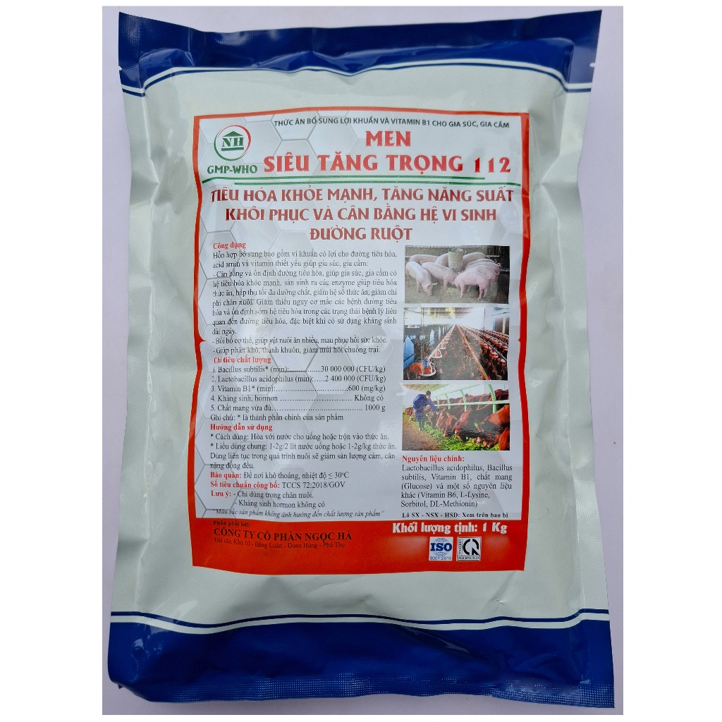 1 kg Men Siêu Tăng Trọng
