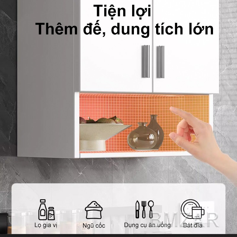BMZAR Tủ treo tường dễ lắp ráp Tủ bếp mini treo tường đa năng nhập khẩu cao cấp nhiều kích thước | BigBuy360 - bigbuy360.vn