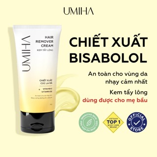  Kem tẩy lông nách chiết xuất Cúc La Mã UMIHA 65g phù hợp da nhạy cảm không gây kích ứng 