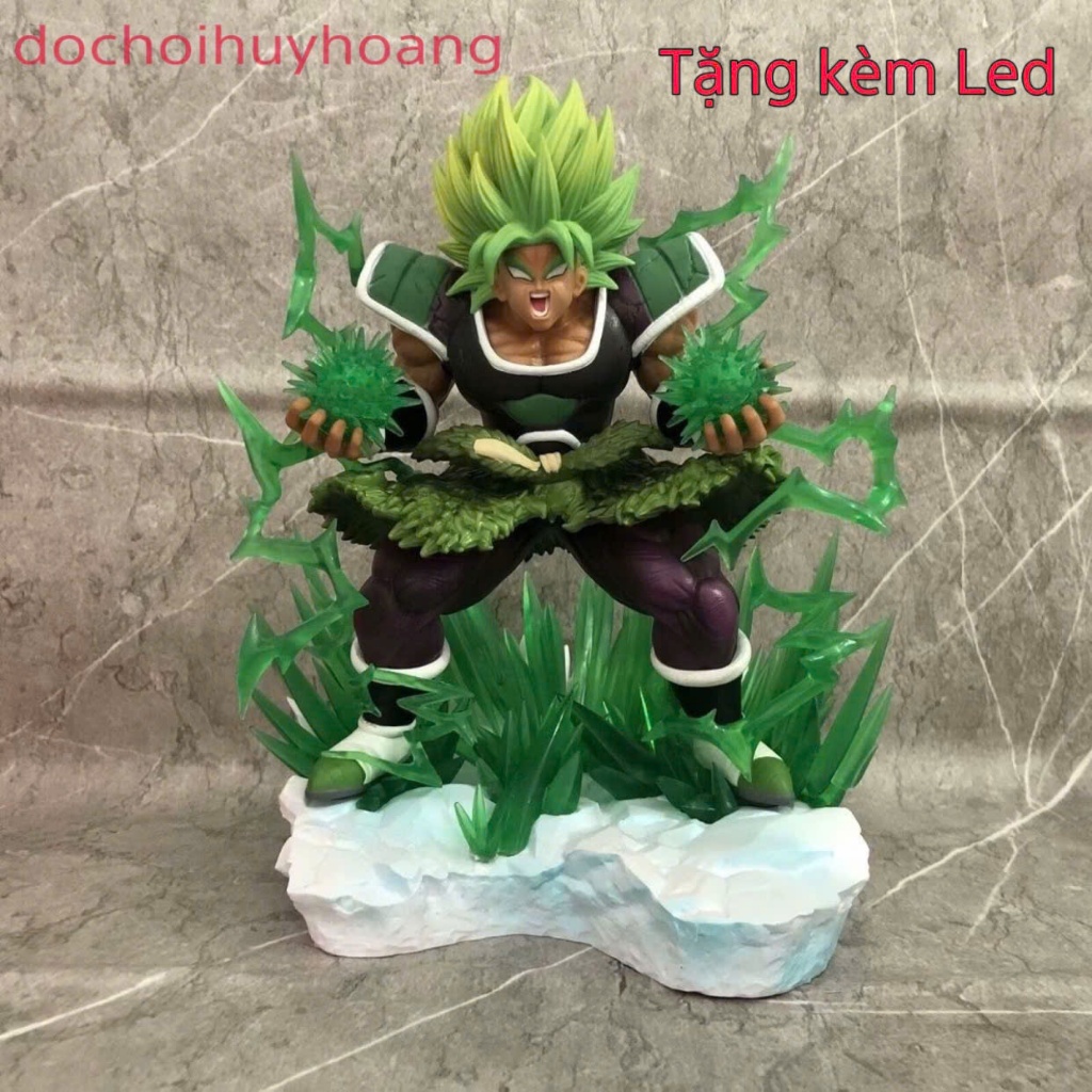 Mô hình tượng nhân vật Broly chiến đấu dragonball 25cm