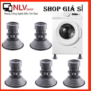 Bộ 4 chân chống rung cho máy giặt tủ lạnh,đế cao su chống rung chống trượt .Bộ 4 Chân Kê Điều Chỉnh#