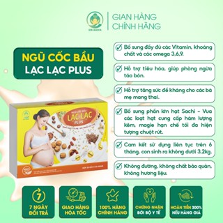 Ngũ cốc bầu Lạc Lạc Dr.maya 600g (30 gói), hương vị thơm ngon, cung cấp dinh dưỡng cho thai nhi phát triển