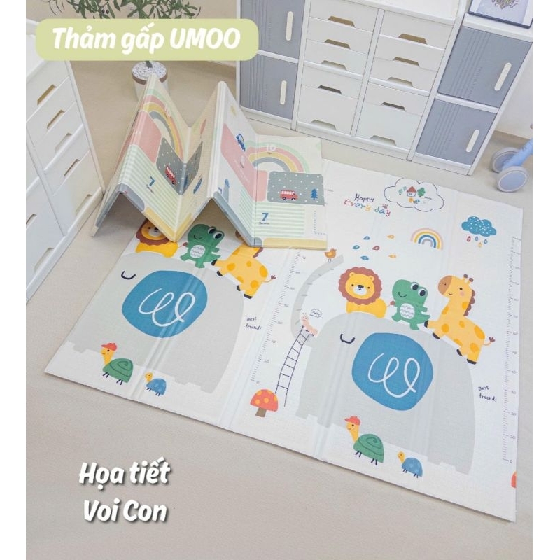 Thảm gấp gọn Umoo 1m8 x 2m