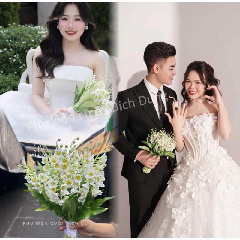 Hoa linh lan, Hoa bó cô dâu | PHUKIENCUOILINHQUAN