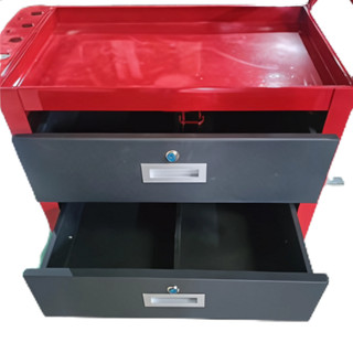 Tủ Đồ Nghề 2 Ngăn Kéo Đen Cao Cấp, Tủ Đồ Nghề Cơ Khí Chịu Tải Nặng, Cứng Cáp
