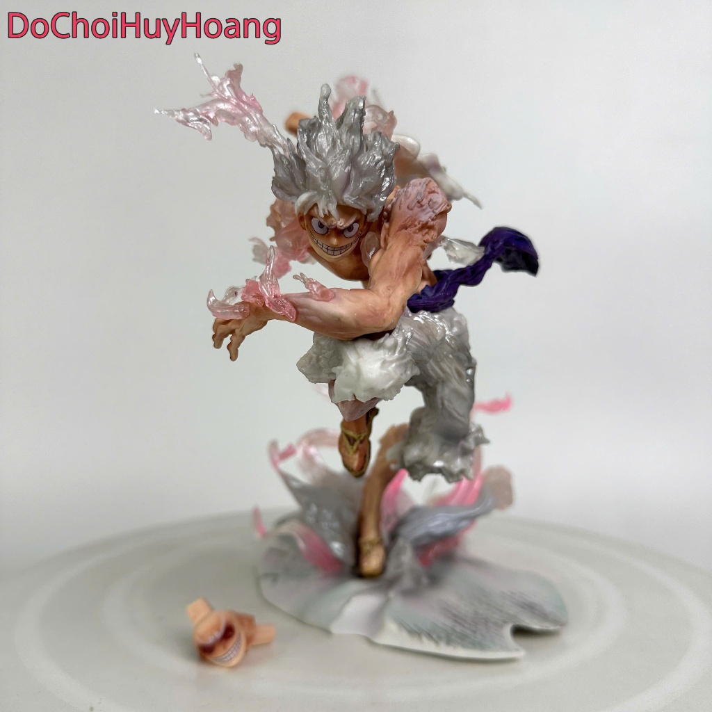 Mô hình tượng nhân vật Luffy gear 5 bước đi 23cm One Piece