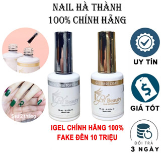 Base Top IGEL hàng chính hãng cao cấp siêu bóng siêu bền dung tích 15ml