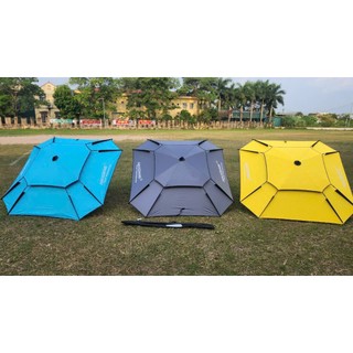 Ô dù câu cá HAIXIANG 2 tầng, Ô hình bát giác chống tia UV cao cấp
