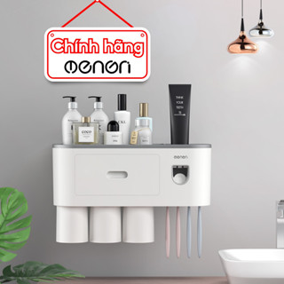  Bộ Nhả Kem Đánh Răng OENON Cao Cấp Kệ Cắm Bàn Chải Để Đồ Nhà Tắm OENON Chính Hãng Đa Năng Bền Đẹp 