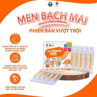  Men sống Bạch Mai bổ sung lợi khuẩn đường tiêu hóa và kẽm tăng cường tiêu hóa 