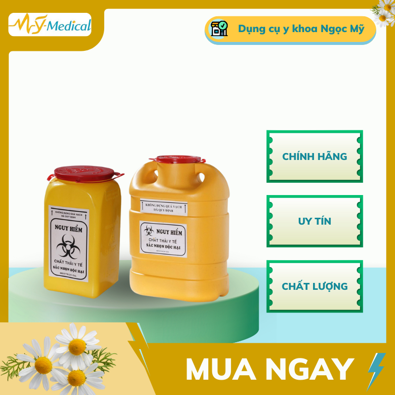 Hộp đựng vật sắt nhọn 1.5L và 6.8L