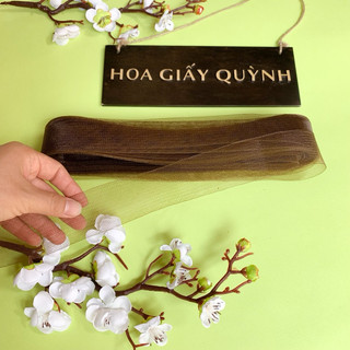 Ruy băng LƯỚI 4cm dài 22m