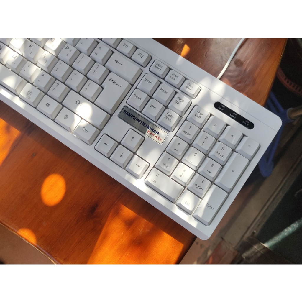 Bàn phím tiếng Hàn Quốc TCKB104 dùng cho văn phòng | BigBuy360 - bigbuy360.vn
