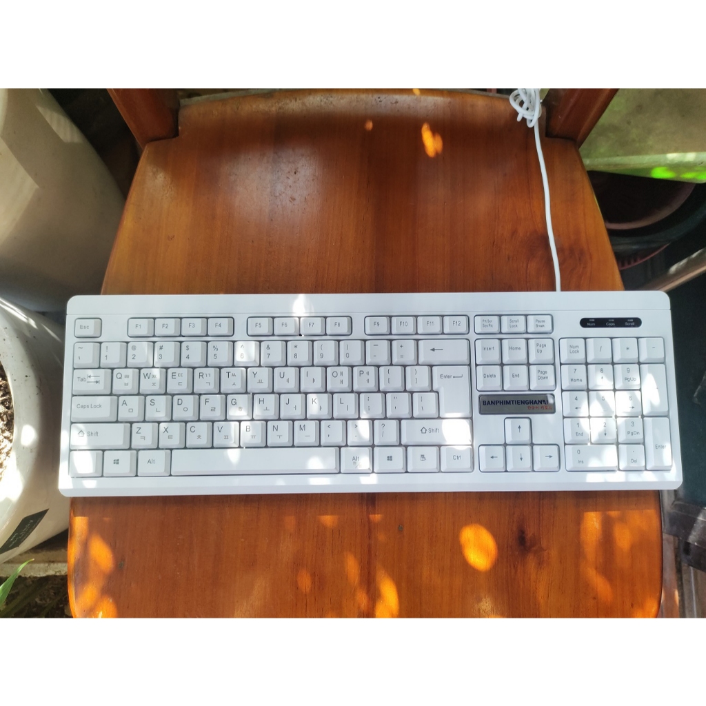 Bàn phím tiếng Hàn Quốc TCKB104 dùng cho văn phòng | BigBuy360 - bigbuy360.vn