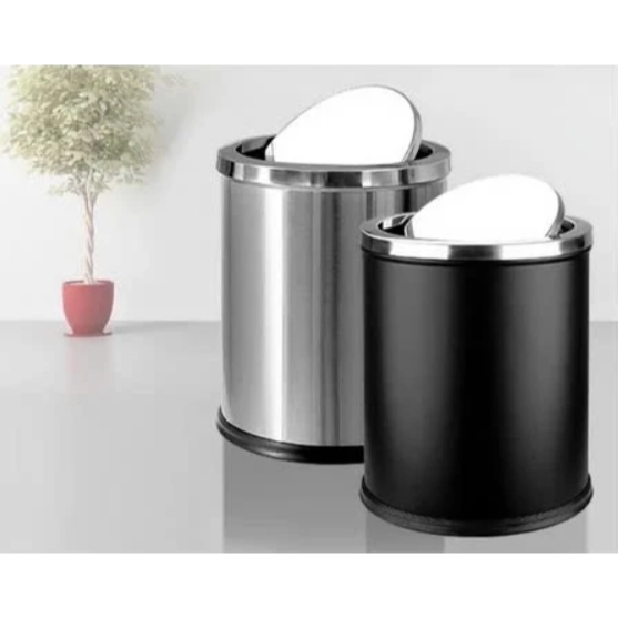 Thùng rác inox nắp lật