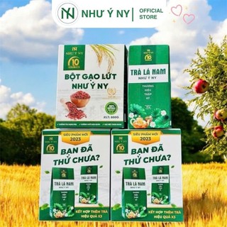  Bột gạo lứt Như Ý 3 hộp 800g hỗ trợ giảm cân lợi sữa đào thải mỡ thừa 