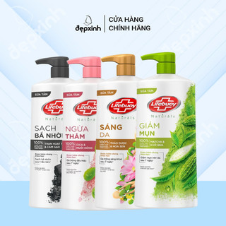  Sữa tắm Lifebuoy Detox và sạch sâu bụi mịn Pm2.5 800g 