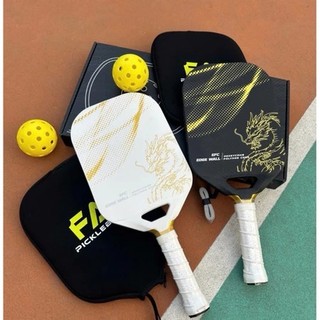  Vợt Pickleball Jusain T700 Carbon nhám ép nóng Jusain JSRG-123 Rồng Đen 14mm kiểm soát tối đa và lực xoáy mạnh 