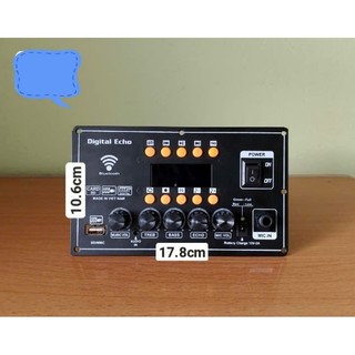 Bộ echo+ C/suất DSP loa kéo