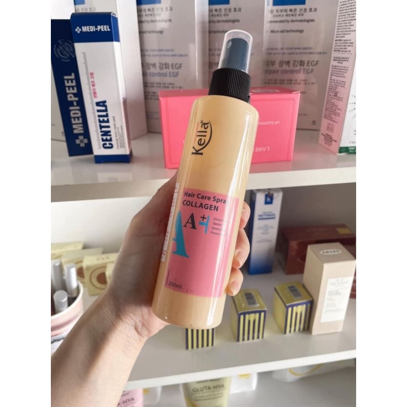 Xịt Dưỡng Tóc Kella Collagen A+ 200ml.
