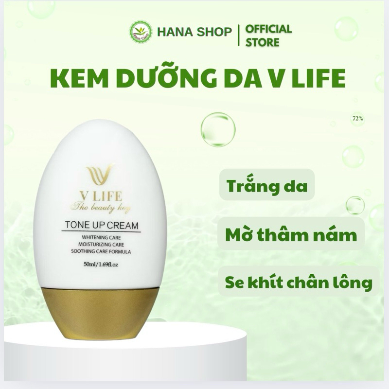 FREESHIP  Kem Face tế bào gốc VLIFE