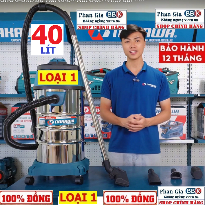 Máy hút bụi công nghiệp Nakawa