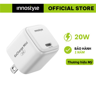 Củ sạc nhanh 20W siêu nhỏ Innostyle GoCharge Mini công nghệ mới, sạc an toàn, bảo hành 12 tháng