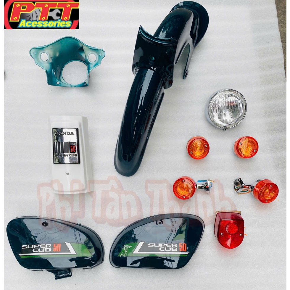 DÀN ÁO CUB 86 - DÁN TEM SẴN ( NHỰA ABS )