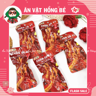 Chân gà đôi X2 nhân đôi vị cay, Chân gà Anna Lala hàng việt nam chuẩn vị thơm ngon, đồ ăn vặt