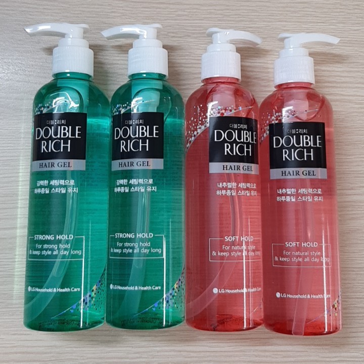 Gel Tạo Kiểu Tóc Double Rich 250ml