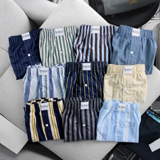 Combo 5 Quần Đùi KATE Cotton Nam Mặc Ngủ Thoải Mãi Size 40-90kg.