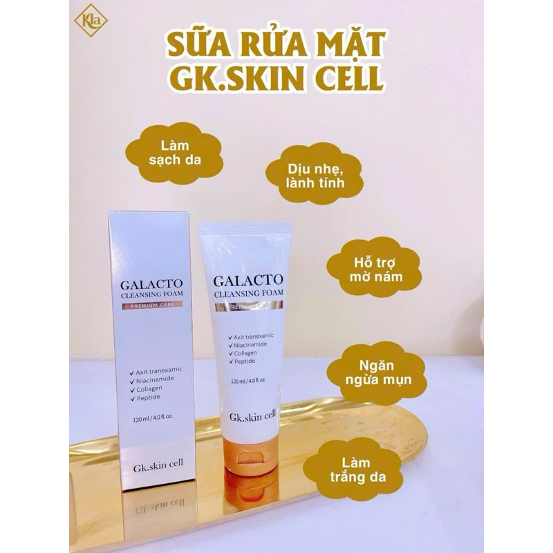 Sữa rửa mặt Gk.skin CEEL -nhập khẩu chính hãng Hàn Quốc